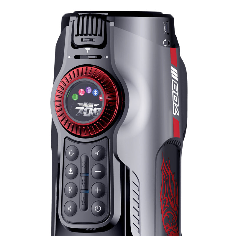 Sexeeg 10-Frequency Expansion Heating Male Aircraft Cup