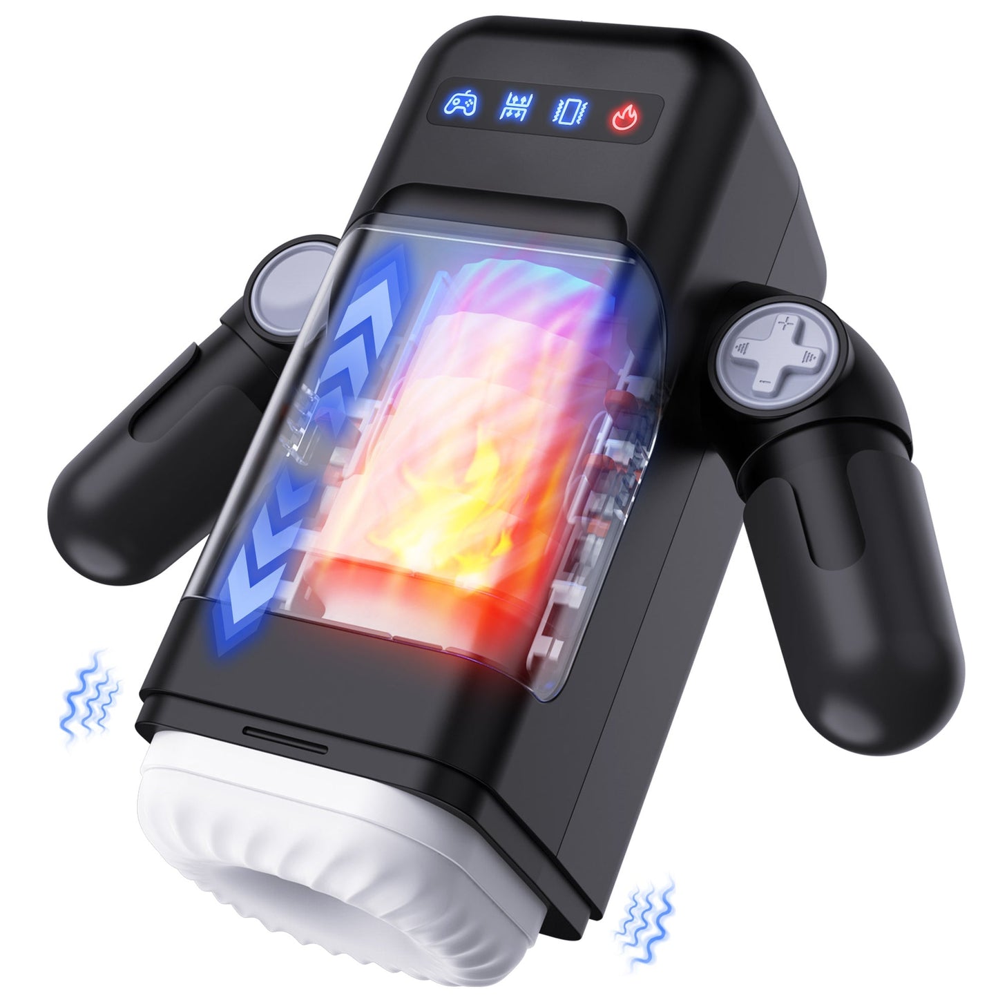 Sexeeg Game cup - Thrust Vibration Masturbator With Heating Function