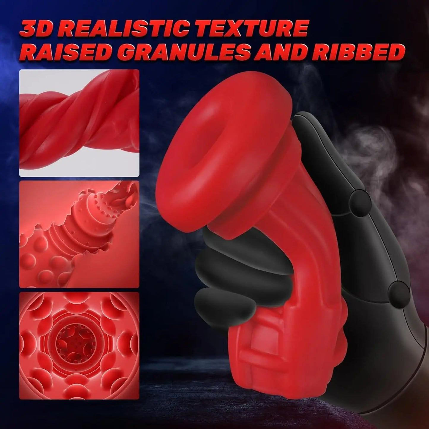 Sexeeg 9 Sucking 9 Vibrating Male Masturbator Heating Vagina Masturbation Blowjob