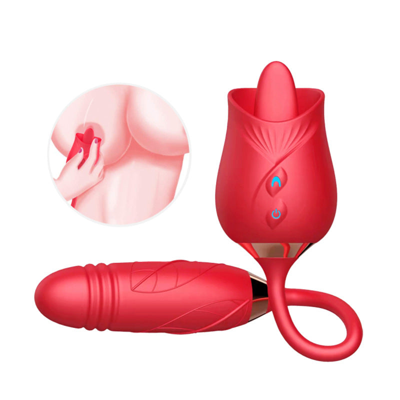 Sexeeg The Rose Toy With Bullet Vibrator Pro