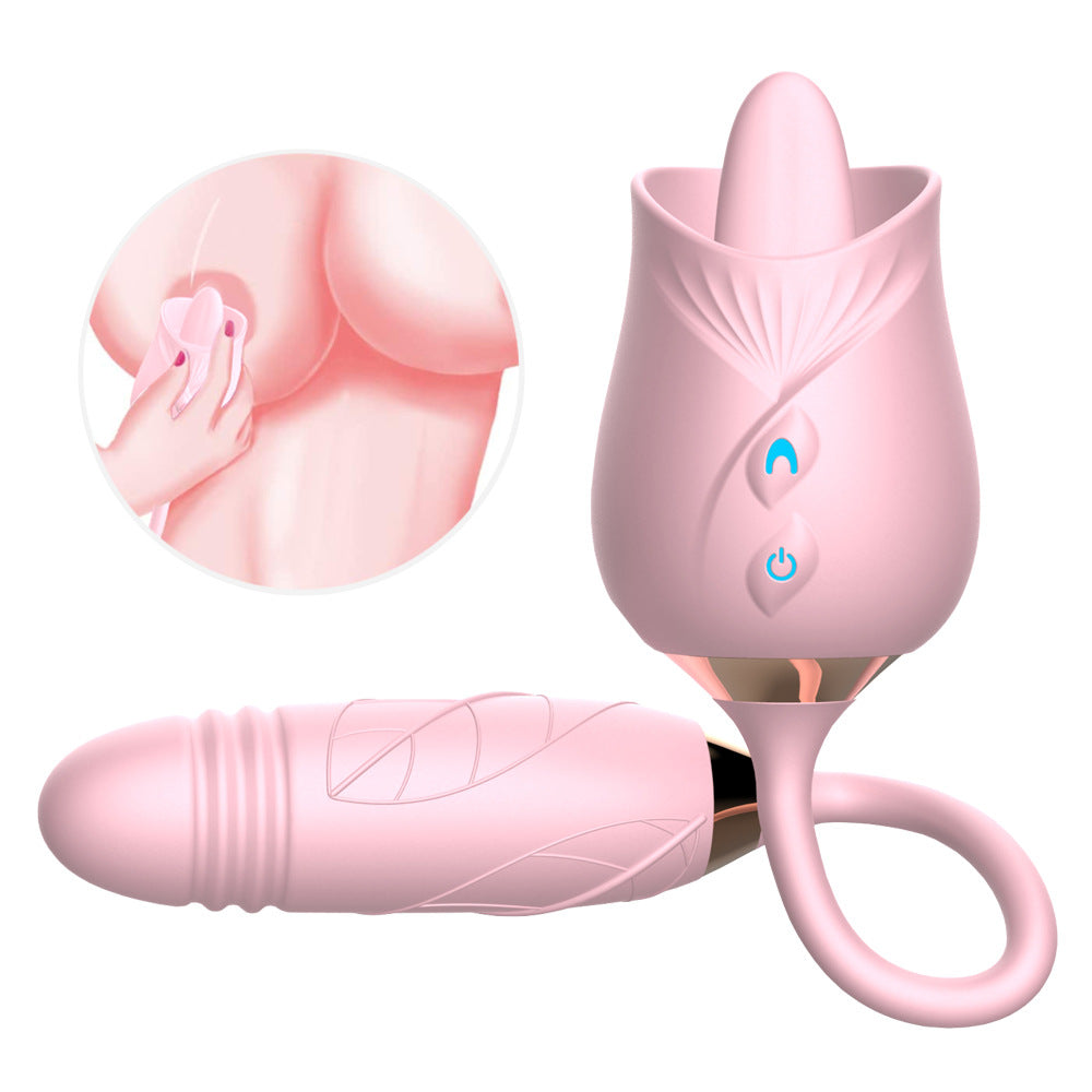 Sexeeg The Rose Toy With Bullet Vibrator Pro