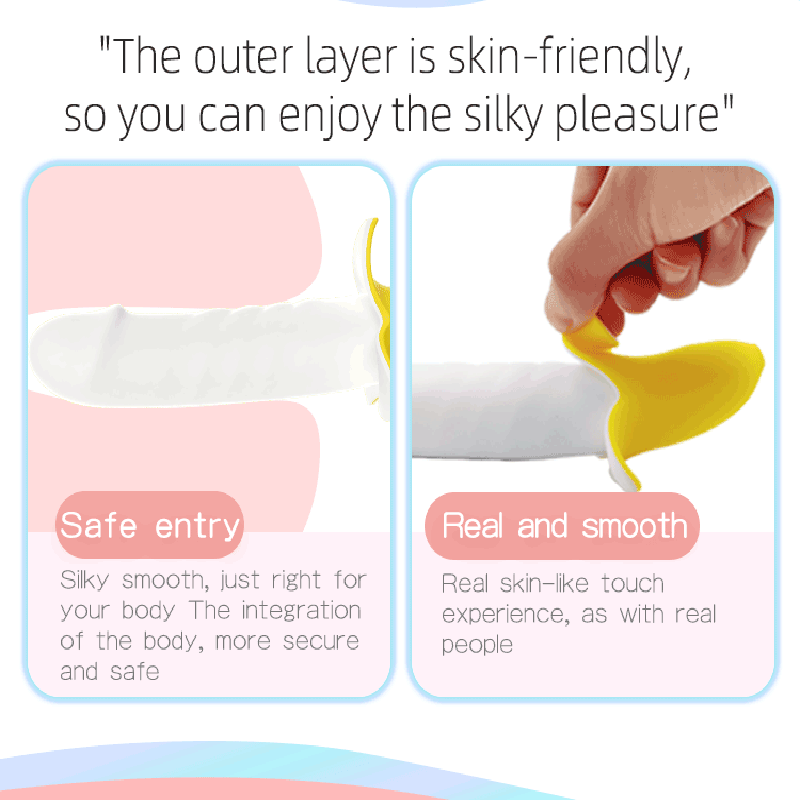 Sexeeg 8-Speed Adjustable Banana Vibrating Wand