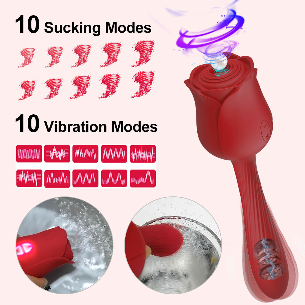 Pearlsvibe Clitoris Sucking Vibrator For Women Stimulator Nipple Clit Vacuum Dildo Vagina