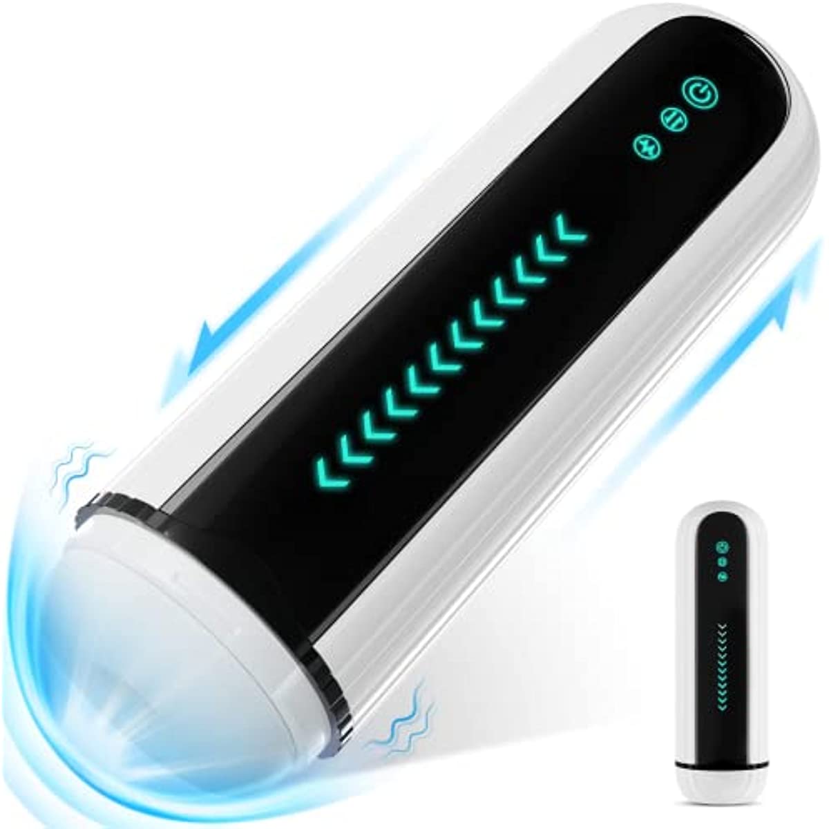 Sexeeg Fantasy Aircraft Cup Men's Fully Automatic Telescopic Warming Pronunciation Electric Masturator