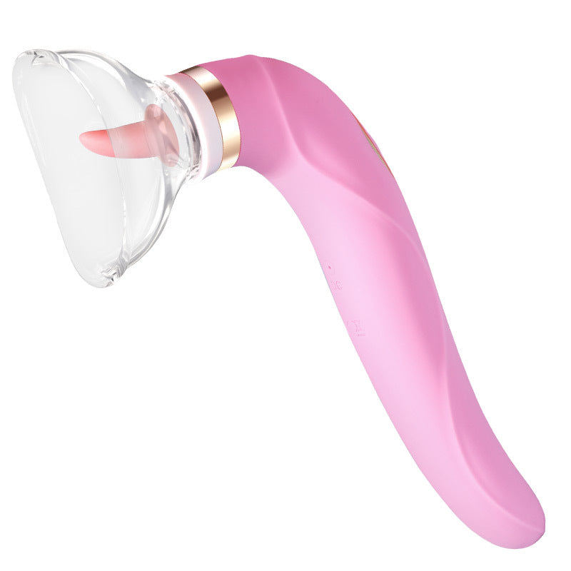 Sexeeg Female Clitoral Sucking Tongue Vibrator
