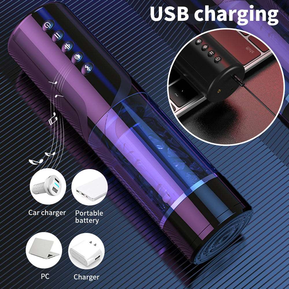 Sexeeg Samurai 2.0-Automatic Telescopic And Rotating Masturbator