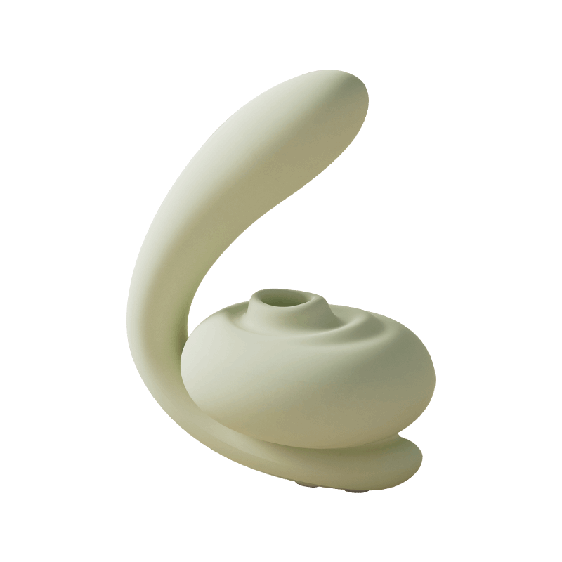 Sexeeg 2-in-1 Clit Sucking Vibrator for Double Pleasure
