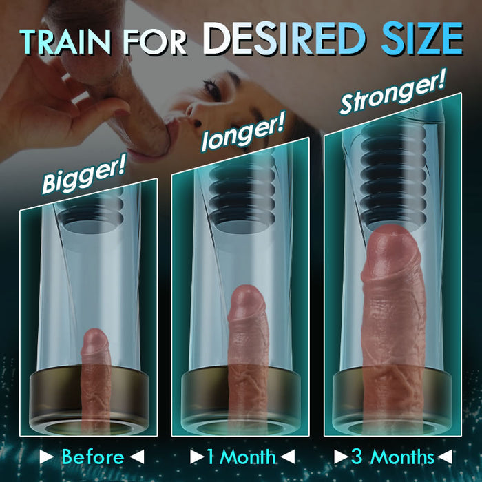 Sexeeg Vacuum Suction & Vibrating Male Penis Pump