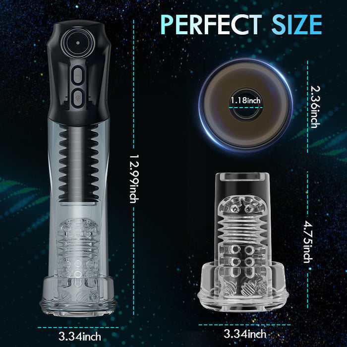 Sexeeg Vacuum Suction & Vibrating Male Penis Pump