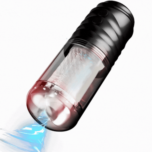 Sexeeg Rotating Suction and Sound-Enabled Male Masturbator