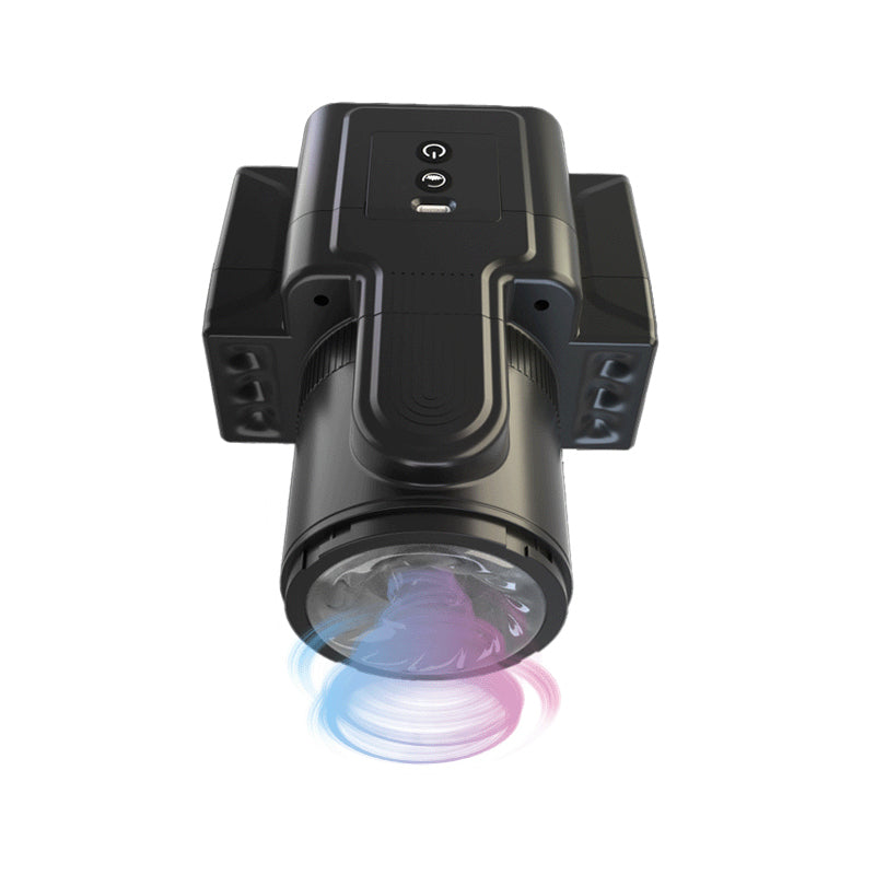 Sexeeg Camera 7-Speed Rotating Vibrating Male Masturbator