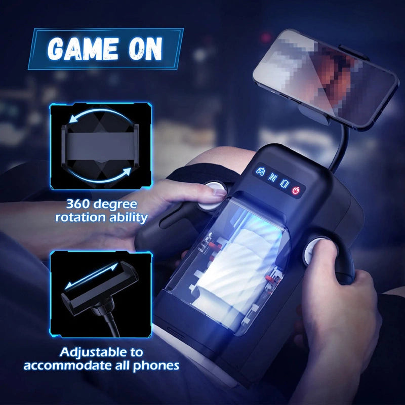 Sexeeg Game cup - Thrust Vibration Masturbator With Heating Function