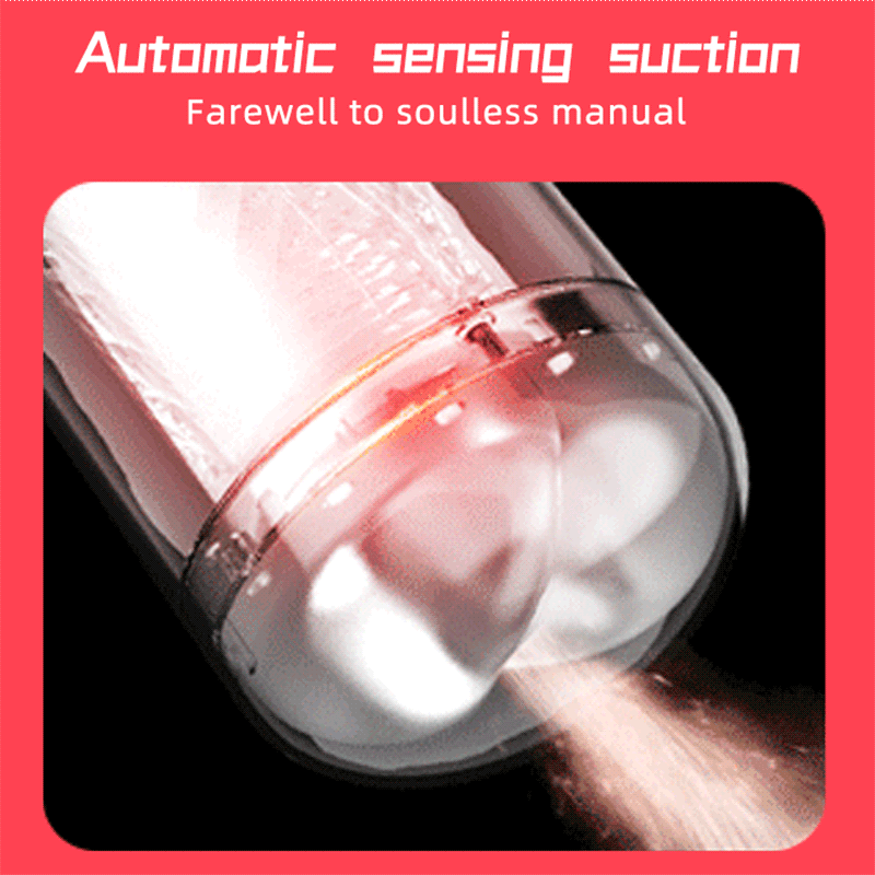 Sexeeg Rotating Suction and Sound-Enabled Male Masturbator