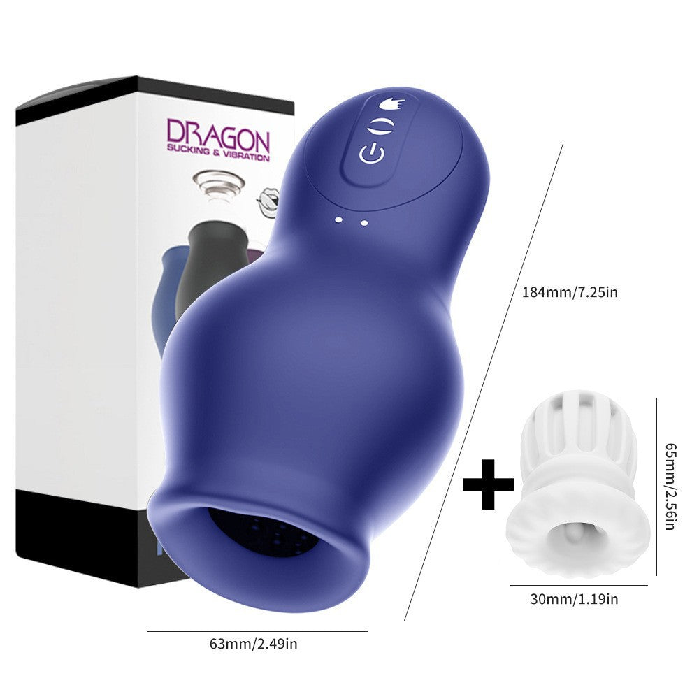 Sexeeg Dragon Suction Trainer Sucking Vibration Male Masturbator