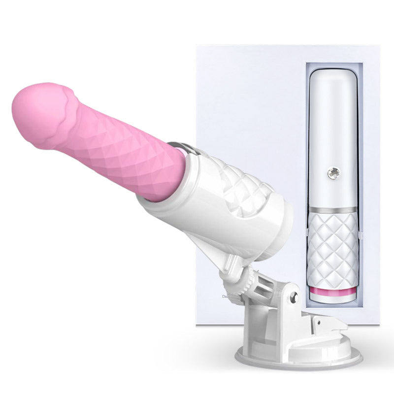 Sexeeg Automatic Extraction And Insertion Telescopic Vibration Suction Cup Hands-free