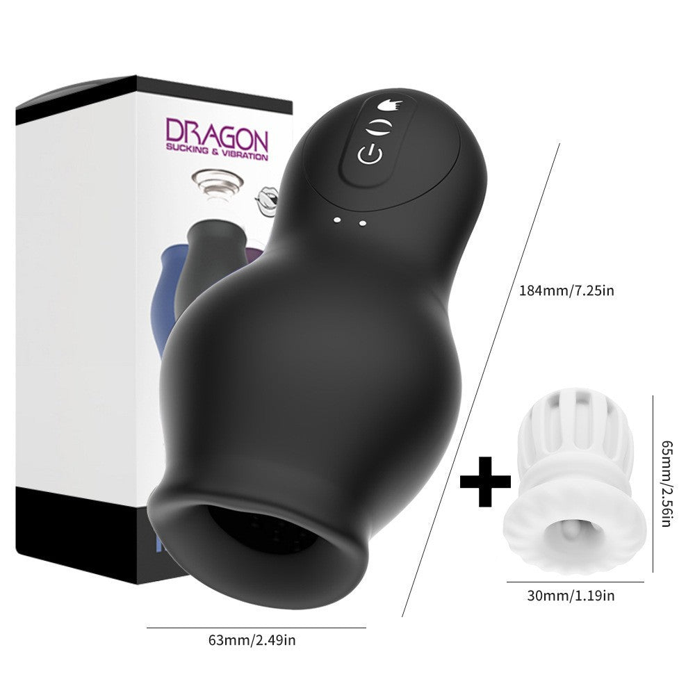 Sexeeg Dragon Suction Trainer Sucking Vibration Male Masturbator