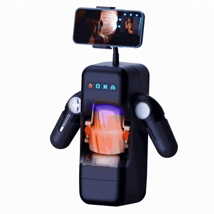 Sexeeg Game cup - Thrust Vibration Masturbator With Heating Function