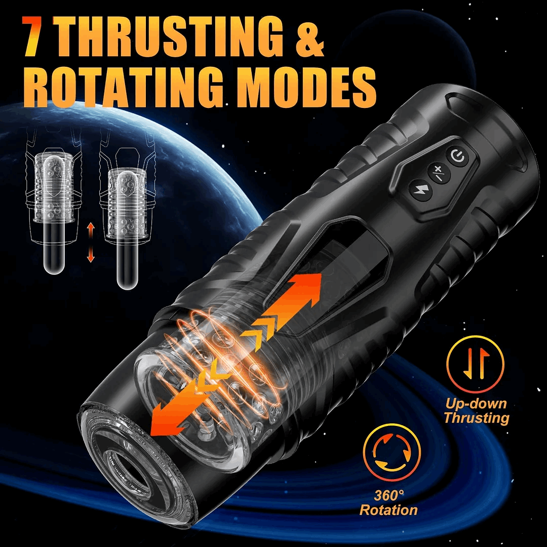 Sexeeg Automatic Intelligent Sucking Rotating Male Masturbation