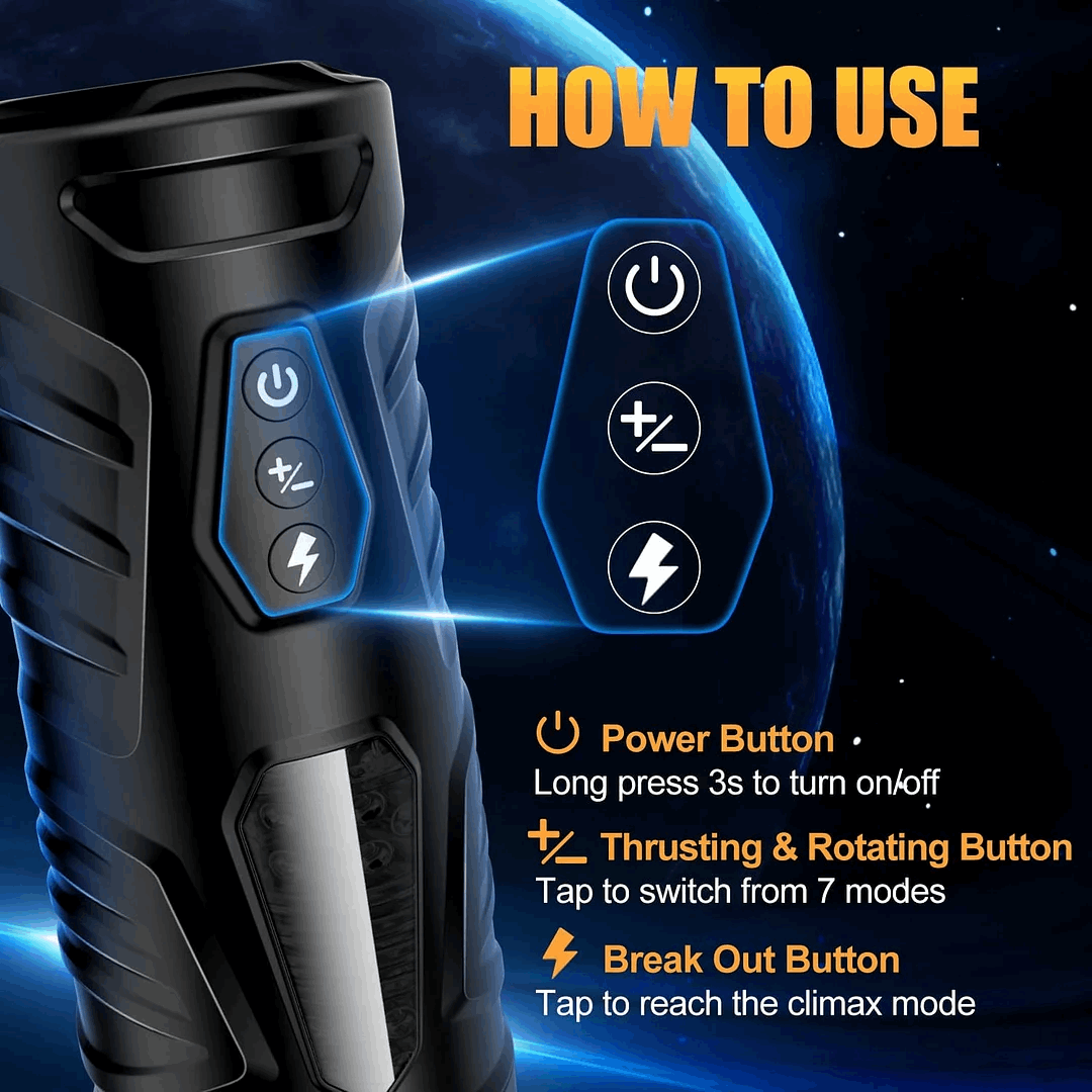 Sexeeg Automatic Intelligent Sucking Rotating Male Masturbation