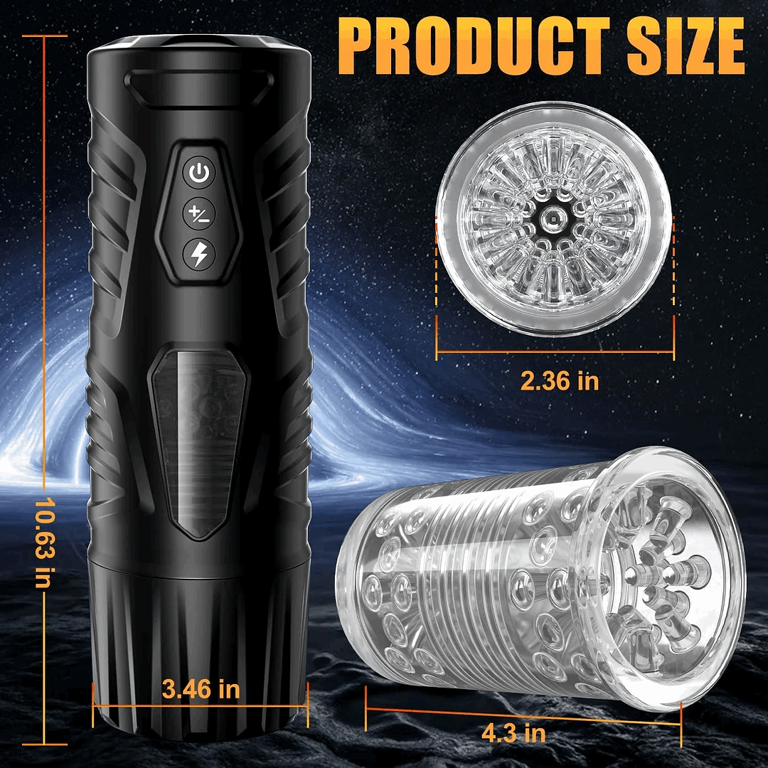 Sexeeg Automatic Intelligent Sucking Rotating Male Masturbation