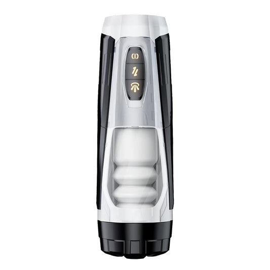 Sexeeg Mecha Warrior Fully Automatic Aircraft Cup Male Telescopic Sucking And Pronouncing Masturbation Device