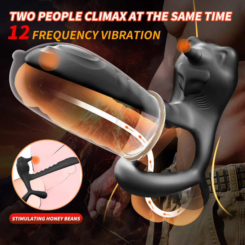 Sexeeg Bull Demon King Anal Toy Vibrator Male Prostate Massager Delay Ejaculation