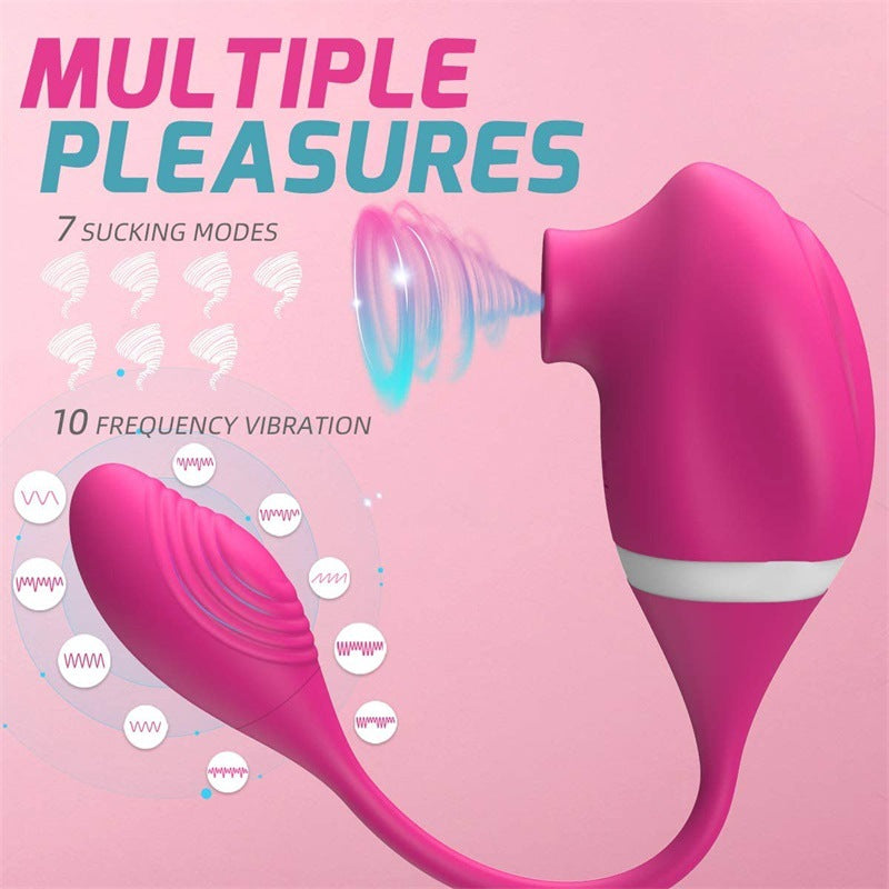 Sexeeg Sucking and Vibration Mini Bullet Egg