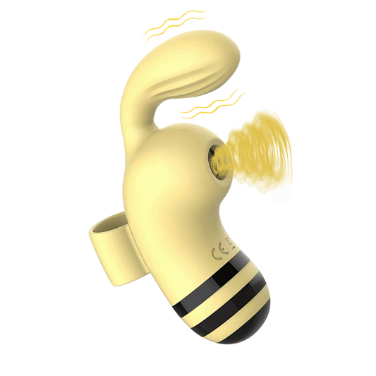 Sexeeg Finger Little Bee Strong Vibration Sucking Egg Female Masturbation