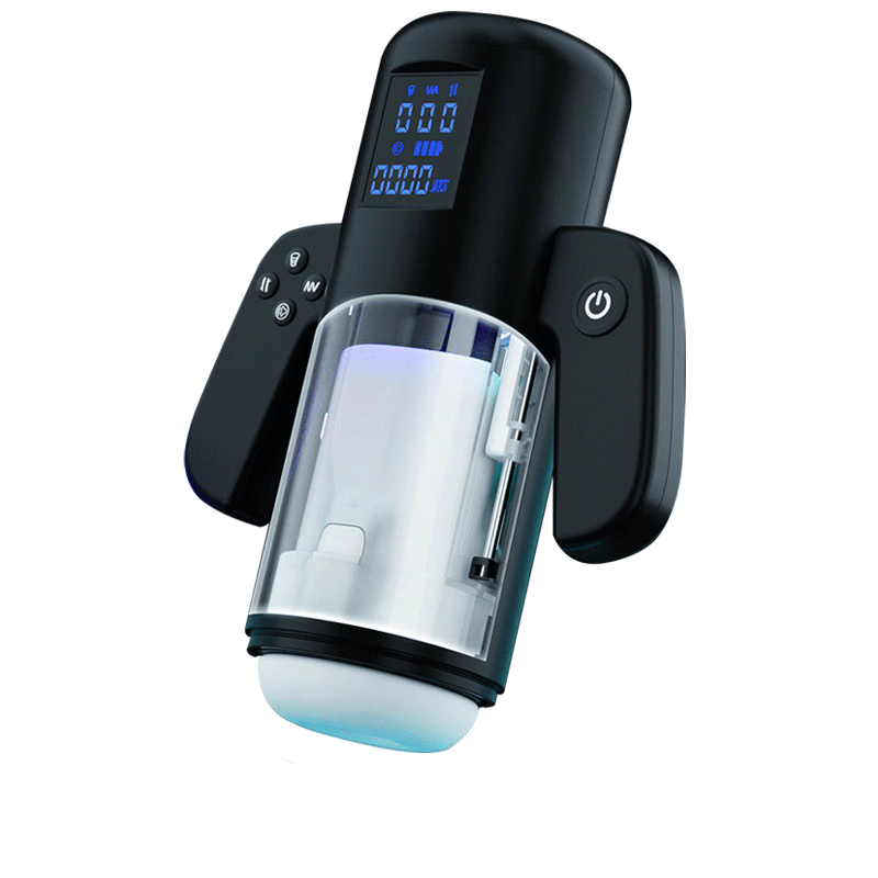 sexeeg Telescopic Sucking Vibrating Heating Masturbation Cup