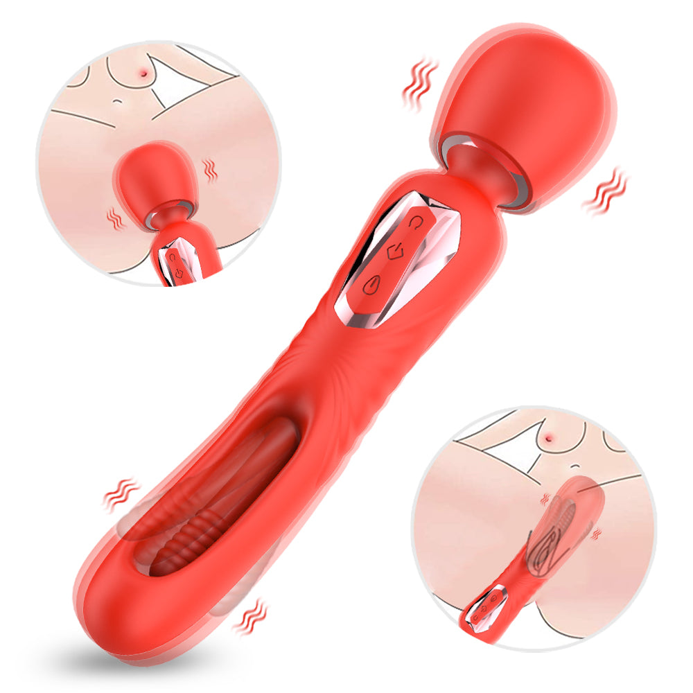 Sexeeg Hollow AV Stick Slaps And Teases Women With Masturbation Device And Vibrator