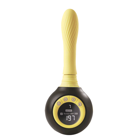Sexeeg Wireless Remote Heating Thrusting Sex Machine
