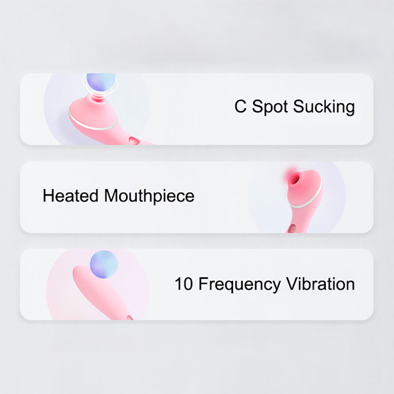 Sexeeg 10-Frequency Vibration Sucking Female Masturbator