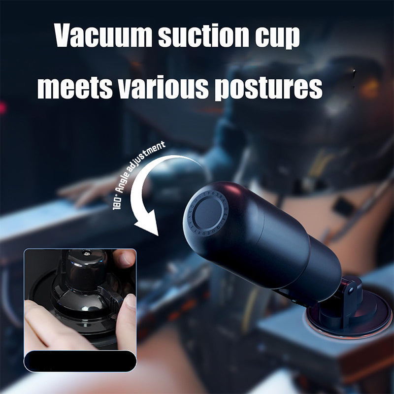 Sexeeg Male Masturbator Adult Toy for Men with Thrusting & Vibration Masturbation Cup