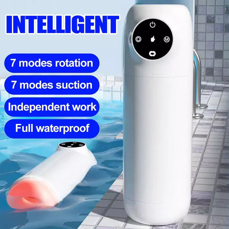 Sexeeg Men's Special Water Bath Sucking Masturbation Cup