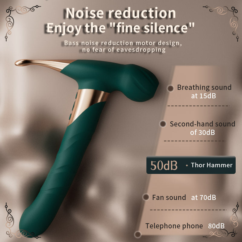 SexeegThor Hammer - Telescopic Sucking Vibrator G-spot Stimulation