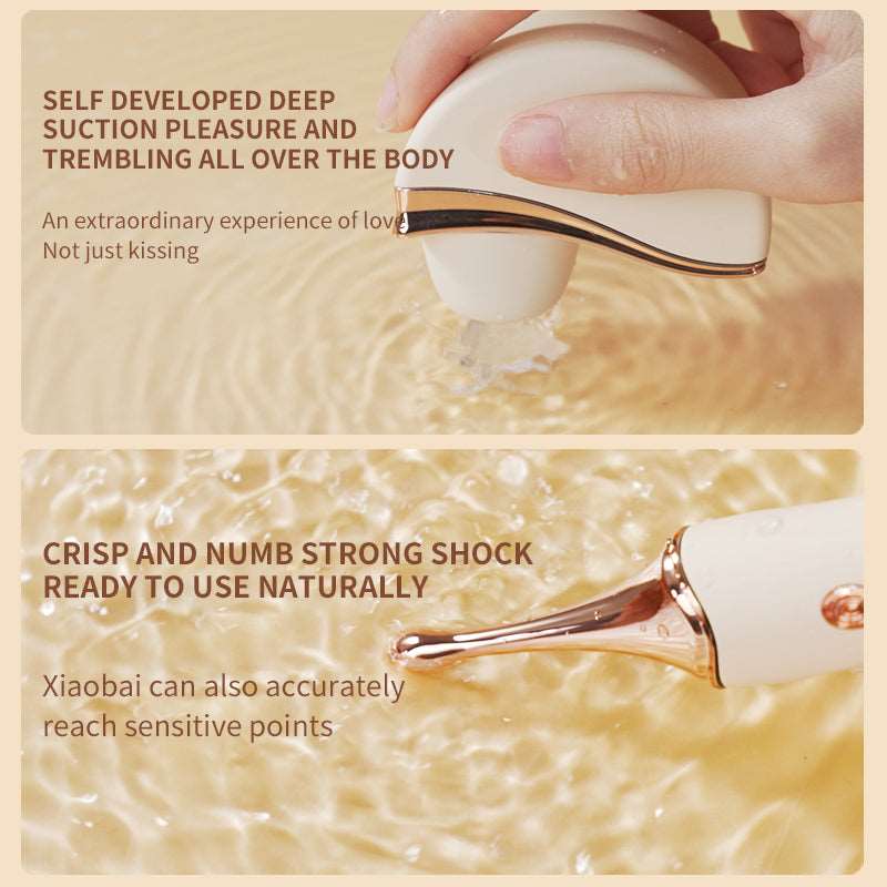 Sexeeg Blissful Fusion: G-spot Vibrator and Suction Bullet Egg Duo