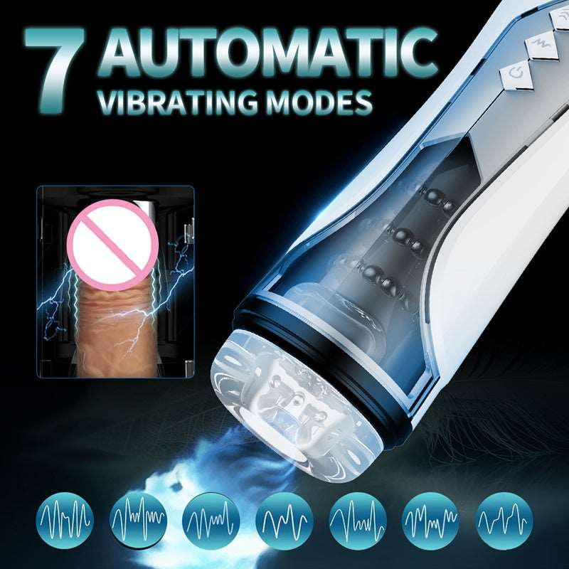 Sexeeg 7-Frequency Peristaltic Expansion Male Aircraft Cup