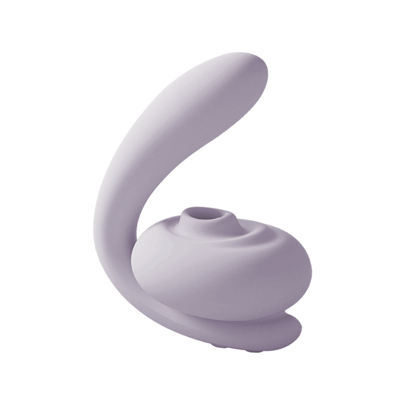 Sexeeg 2-in-1 Clit Sucking Vibrator for Double Pleasure