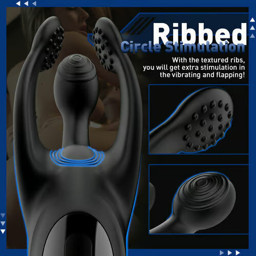 Sexeeg SWEENEY 10 Patting & 10 Vibrating Male Vibrating Glans Trainer Stimulator