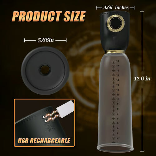 Sexeeg Royal 2 in 1 Stretching Training Penis Pump