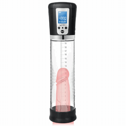 Sexeeg Electric Penis Vacuum Pump with 4 Suction Intensities Rechargeable