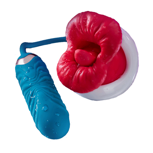 sexeeg 2 In 1 Tongue Masturbation Vibrator For Women
