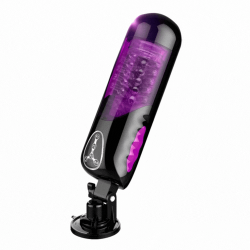 Sexeeg First Class Trainer Rotating and Thrusting Suction Cup Masturbator