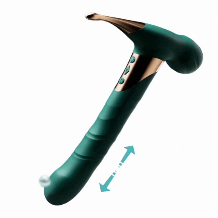 SexeegThor Hammer - Telescopic Sucking Vibrator G-spot Stimulation