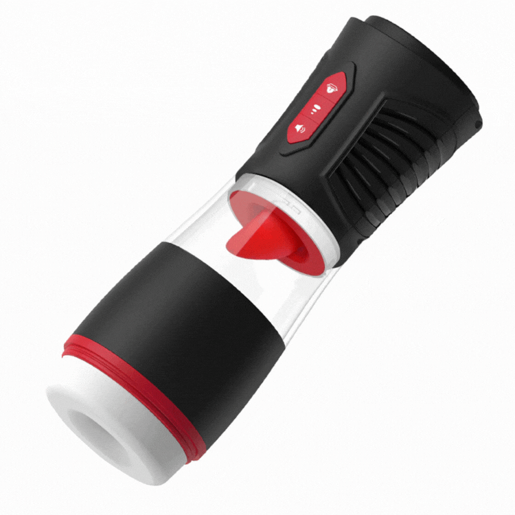 Sexeeg 4 Sucking Modes Penis Cup 7 Tongue Licking Male Masturbator Cup