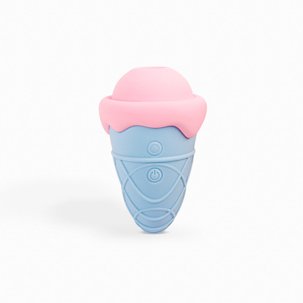 Sexeeg Cone 10-Frequency Sucking Erotic Vibrator For Women
