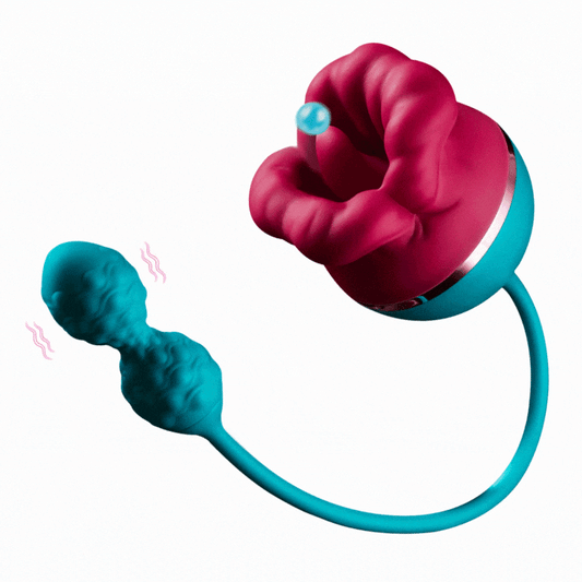 Sexeeg Big Mouth Vibrator 3 In1 Tongue Licking Suction G Spot Vibrator With Vibrating Dildo