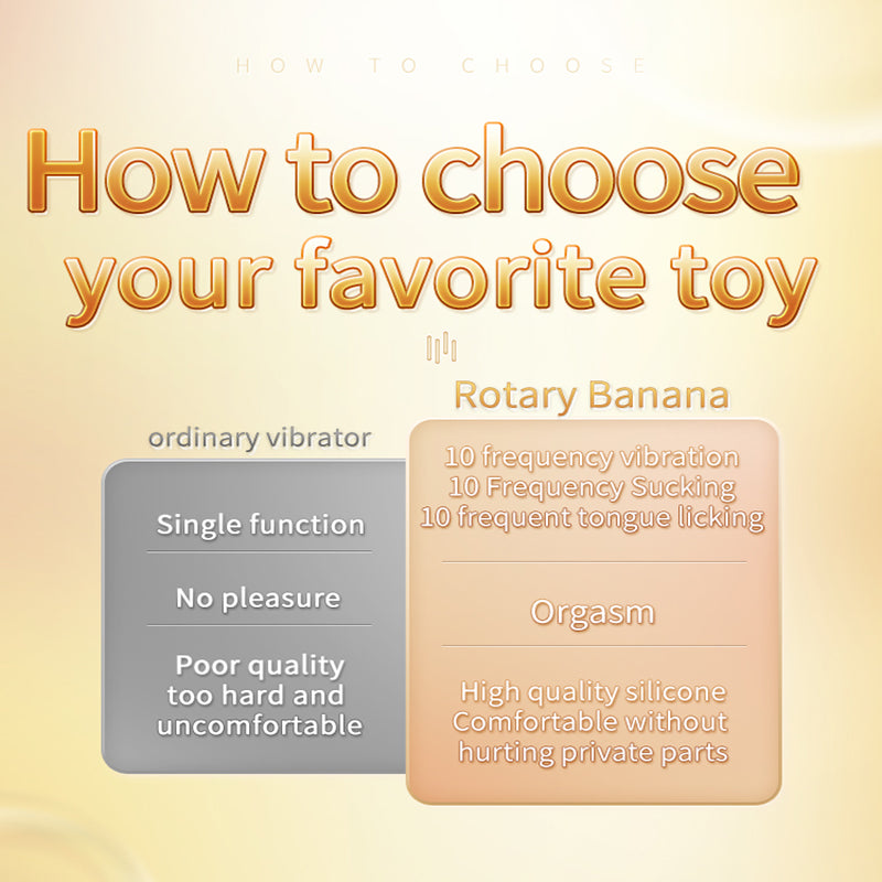 Sexeeg Transformable Banana Vibrator