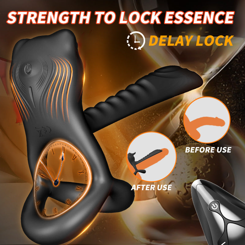 Sexeeg Bull Demon King Anal Toy Vibrator Male Prostate Massager Delay Ejaculation