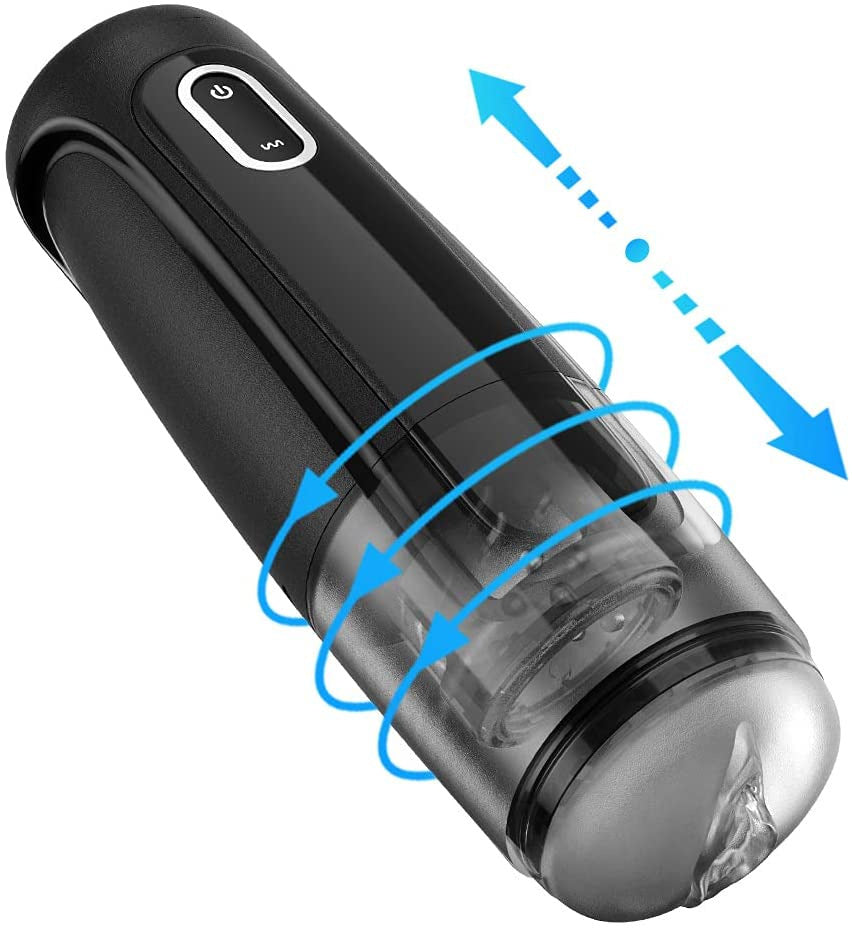 Sexeeg Hand-free Automatic Rotate Male Masturbation Cup